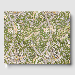 William Morris Windrush Blumenmuster Classic Gästebuch