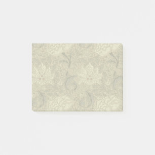 William Morris Windrush Blumenmuster: Vintage Post-it Klebezettel