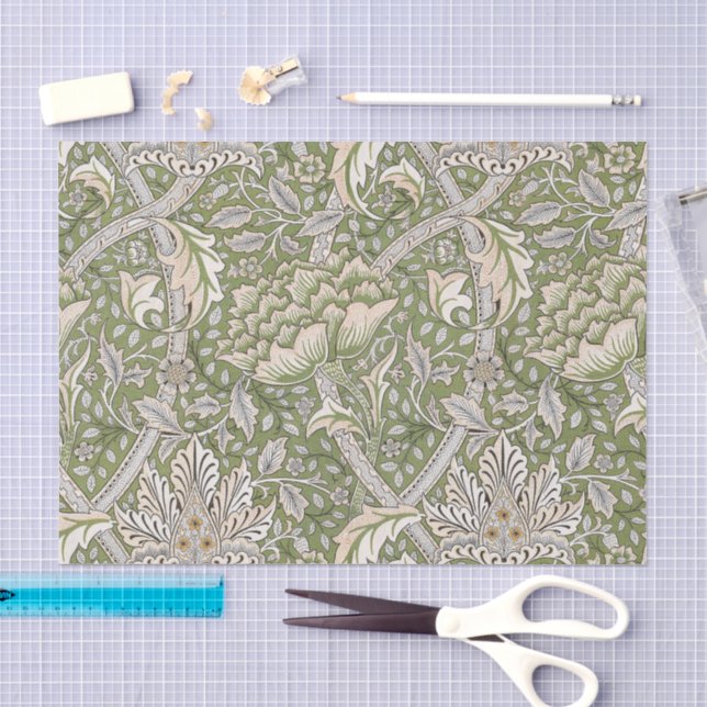 William Morris Windrush Dekorationspapier Seidenpapier (Handwerk)
