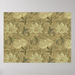 William Morris Windrush Tapetenmuster Poster