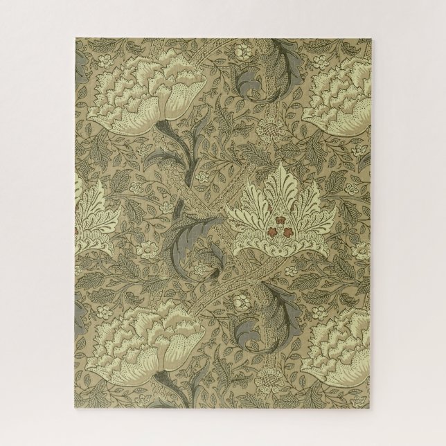 William Morris Windrush Wallpaper Pattern (Vertikal)