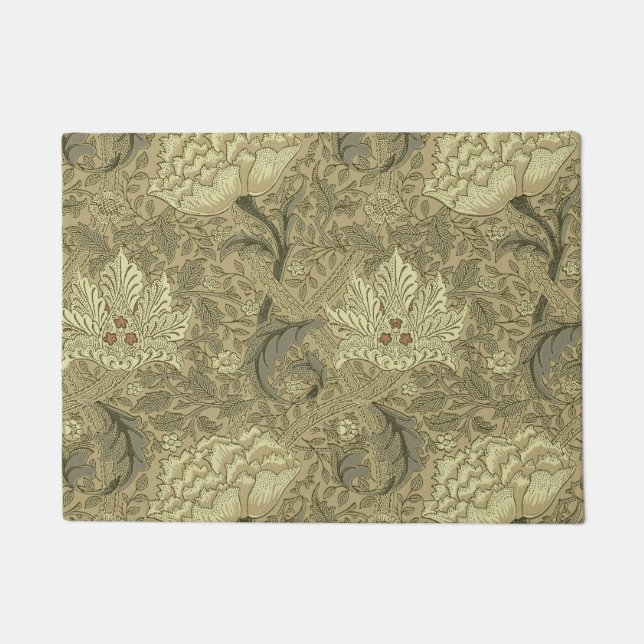 William Morris Windrush Wallpaper Pattern Fußmatte (Vorderseite)