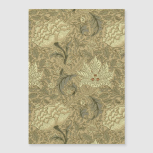 William Morris Windrush Wallpaper Pattern Magnetkarte