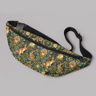 William Morris Woodland Lapins floraux Noël