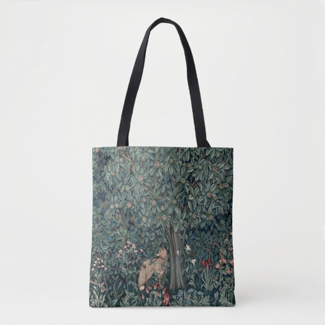 William Morris Woodland Tapestry Fox Tasche (Vorderseite)