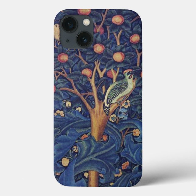 William Morris Woodpecker Tapestes Arts & Crafts Case-Mate iPhone Hülle (Rückseite)