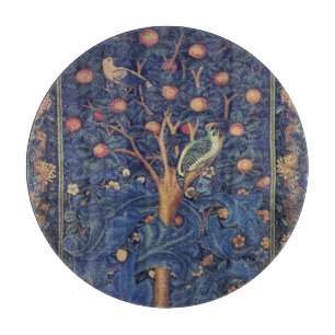 William Morris Woodpecker Tapestes Arts & Crafts Schneidebrett
