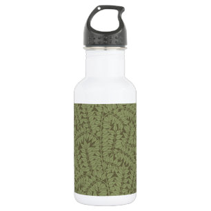 William Morris Zweig Art Nouveau klassisches Desig Edelstahlflasche