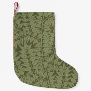 William Morris Zweig Art Nouveau klassisches Desig Kleiner Weihnachtsstrumpf