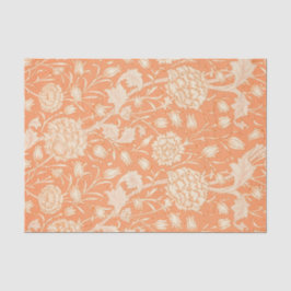 William Morrisorange BLUMENseidenpapier Seidenpapier