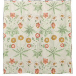 William Morris's (1834-1896) Daisy berühmtes Muste Duschvorhang