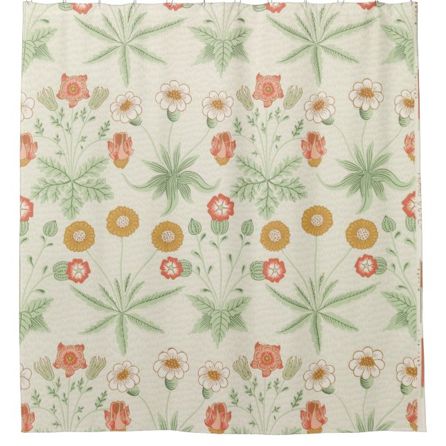 William Morris's (1834-1896) Daisy berühmtes Muste Duschvorhang (Vorderseite)