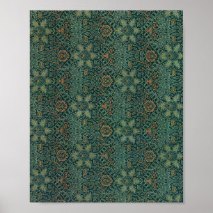 William Morris's berühmtes Ispahan-Muster Poster