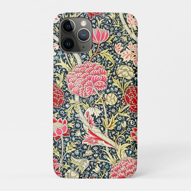 William Morris's berühmtes Muster Cray Case-Mate iPhone Hülle (Rückseite)