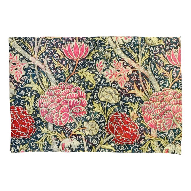 William Morris's berühmtes Muster Cray Kissenbezug (Vorderseite)