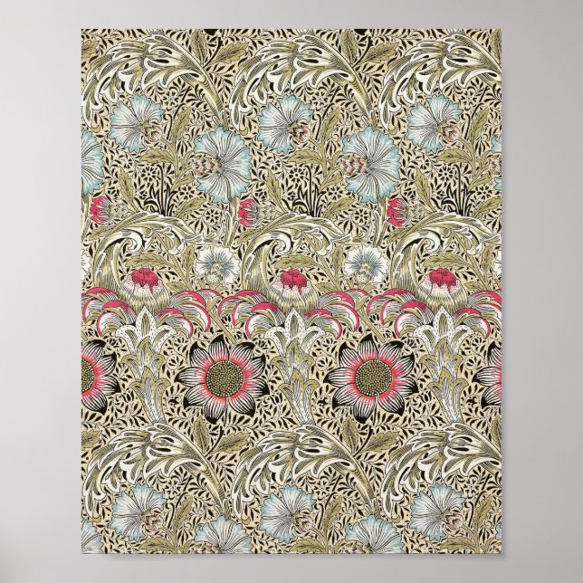 William Morris's Kornrade Poster (Vorne)