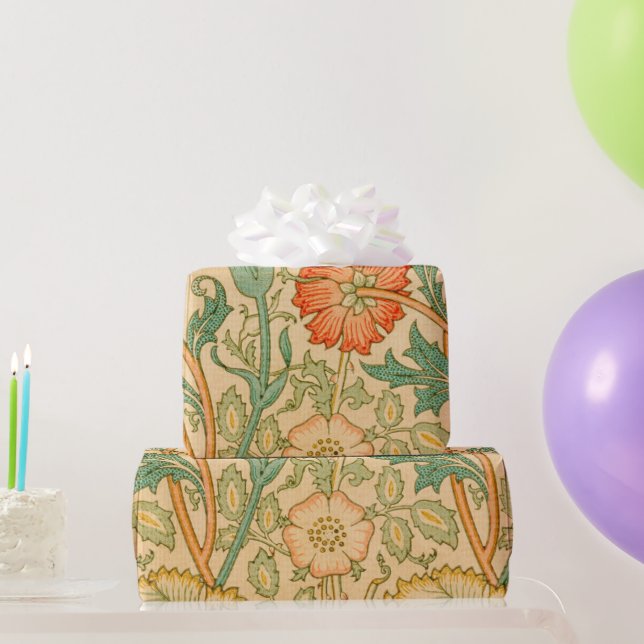 William Morris's Pink und Rose Geschenkpapier (Partygeschenke)