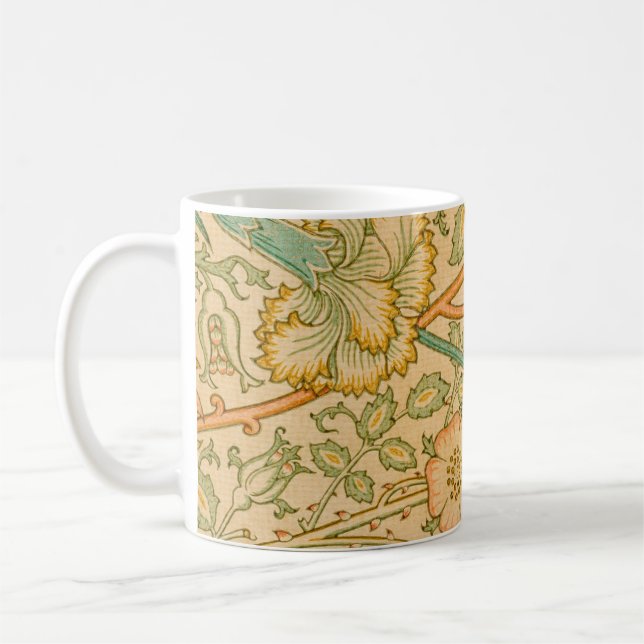 William Morris's Pink und Rose Kaffeetasse (Links)