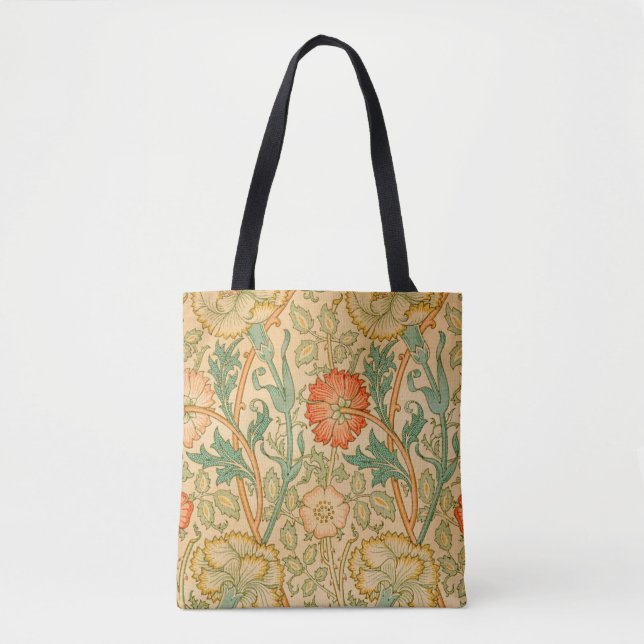 William Morris's Pink und Rose Tasche (Vorderseite)