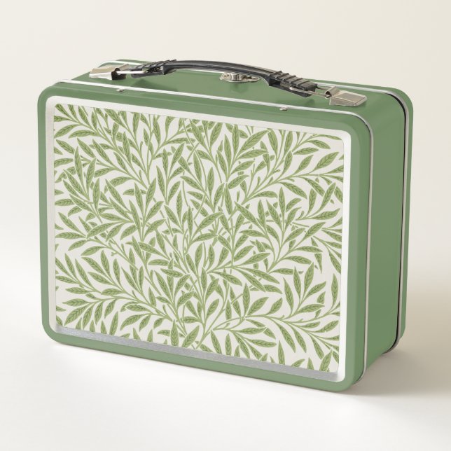 William Morris's Willow Pattern Metal Lunchbox (Rückseite)