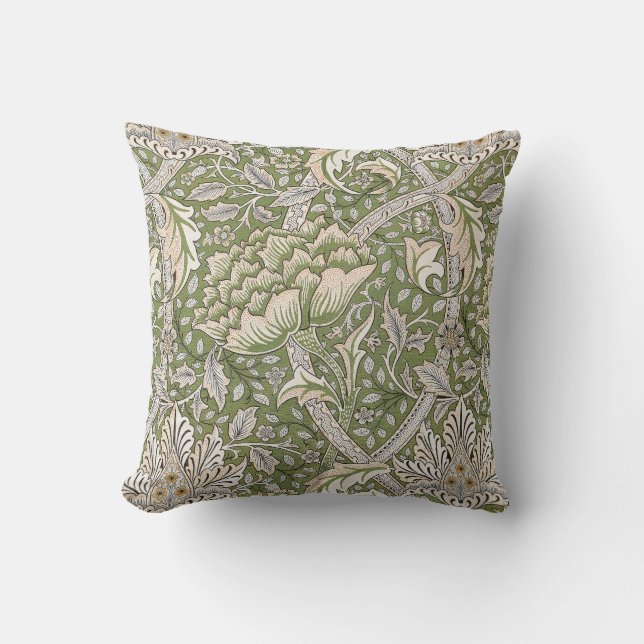 William Morris's Windrush (1917-25) Kissen (Vorderseite)