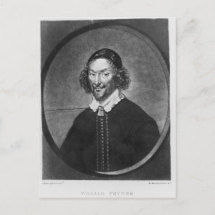 William Prynne Illustration Postkarte