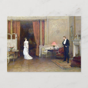 William Quiller Orchardson: Die erste Wolke Postkarte