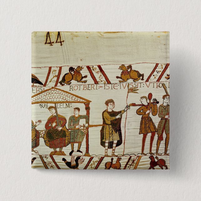 William, Robert de Mortain und Bischof Odo Button (Vorderseite)