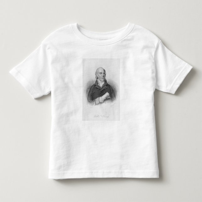 William-Scharfes, graviert von J. Thomson Kleinkind T-shirt (Vorderseite)