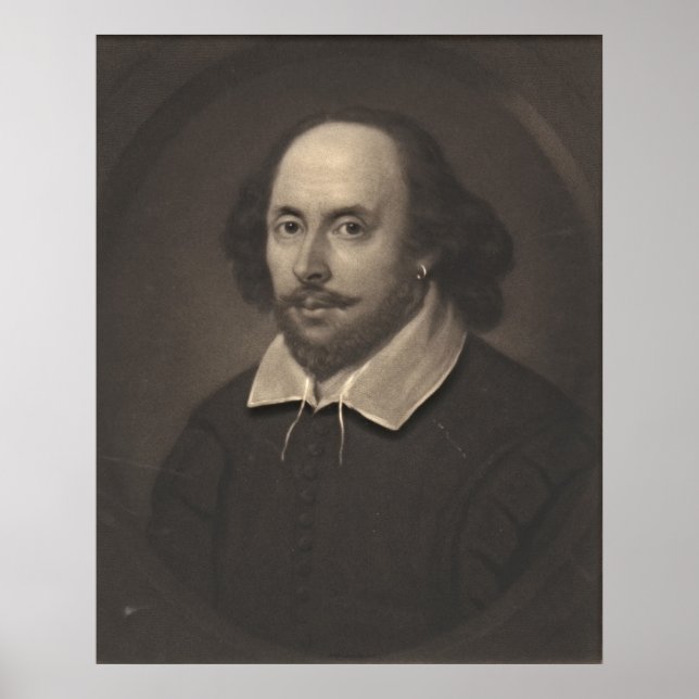 William Shakespeare 1849 Poster (Vorne)