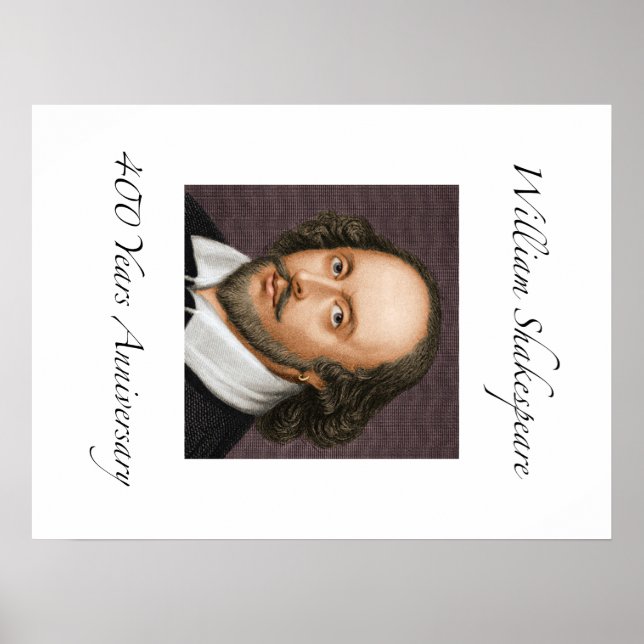 William Shakespeare 400 Jahre Jahrestag Poster (Vorne)
