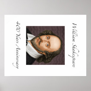 William Shakespeare 400 Jahre Jahrestags- Poster