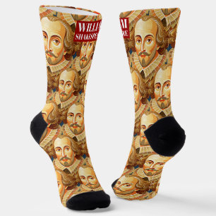 William Shakespeare Crew Socks Socken