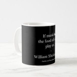William Shakespeare Liebe Zitat Kaffeetasse