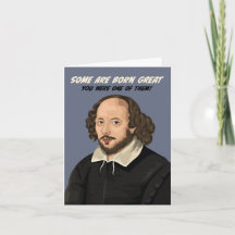 William Shakespeare Manche sind Geboren Great Birt