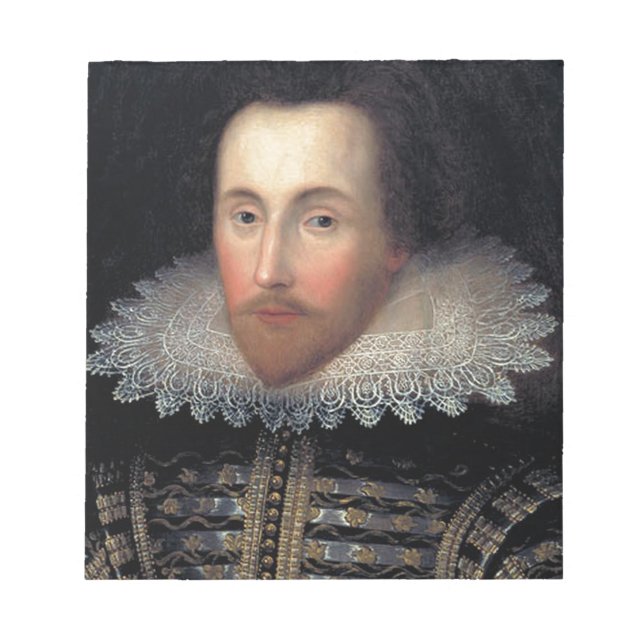 william shakespeare notizblock (Vorderseite)