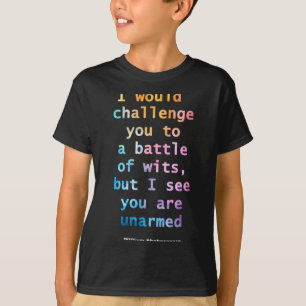 William Shakespeare Pastel Ich sehe, du bist unbew T-Shirt