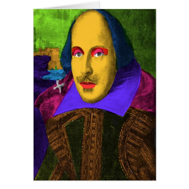 William Shakespeare Pop Art (Vorne)