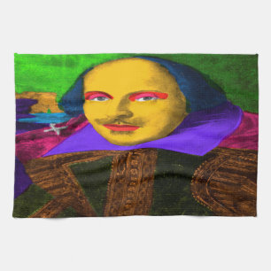 William Shakespeare Pop Art Küchentuch