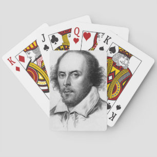 William Shakespeare Portrait Cards Spielkarten
