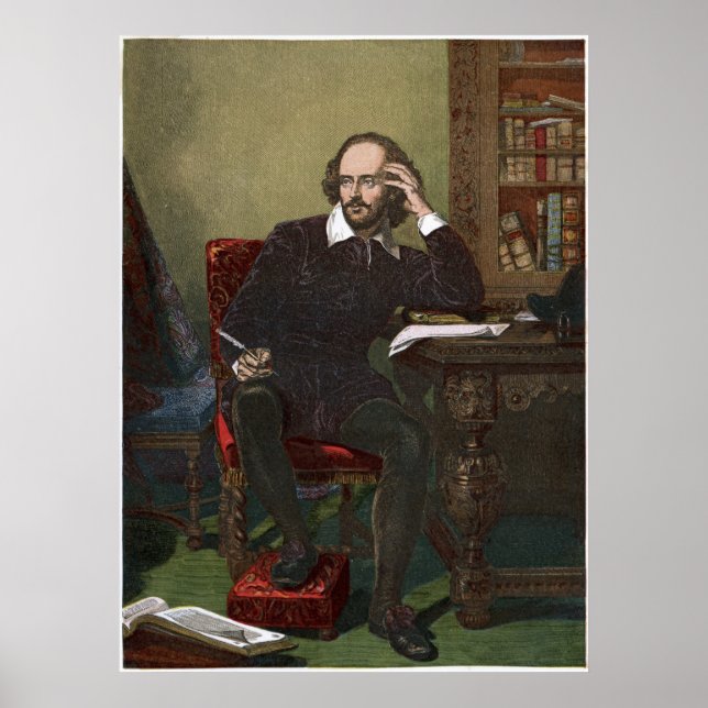 William Shakespeare Poster (Vorne)