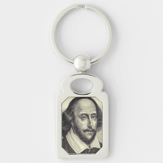 William Shakespeare Schlüsselanhänger (Vorderseite)