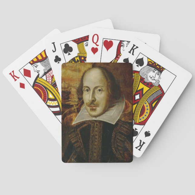William Shakespeare Spielkarten (Rückseite)
