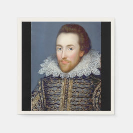 William Shakespeare Theme Paper Napkins Serviette