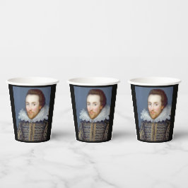 William Shakespeare Theme Pappbecher