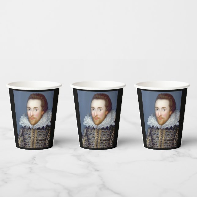 William Shakespeare Theme Pappbecher (Multi)