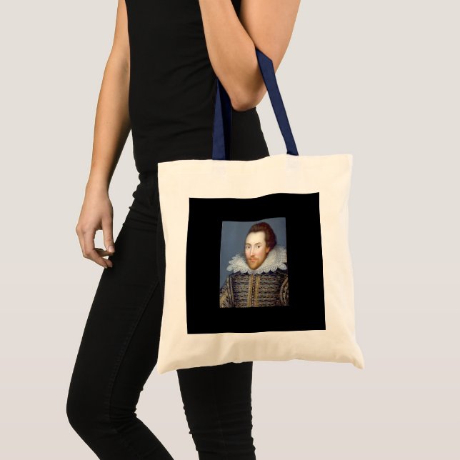 William Shakespeare Theme Tote Bag Tragetasche (Vorderseite (Produkt))