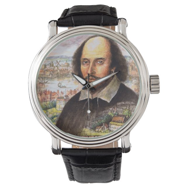 William Shakespeare Watch Armbanduhr (Vorderseite)