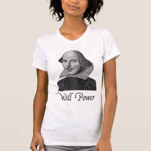 William Shakespeare wird Power T-Shirt
