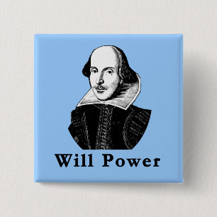 William Shakespeare WIRD POWER T-Shirts Button